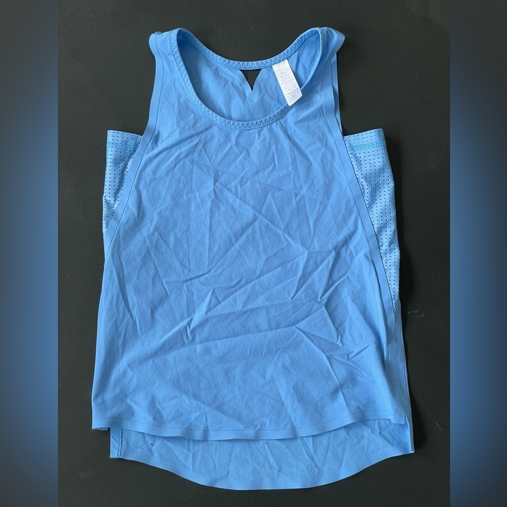 EC Ivivva Blue Tank Top  - Size 7